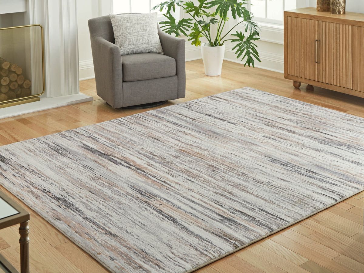 Diamond Furniture - Ashley Furniture - Nace 7'6" X 9'6" Memory Foam Area Rug - 7'6" X 9'6" Memory Foam Area Rug - R407471