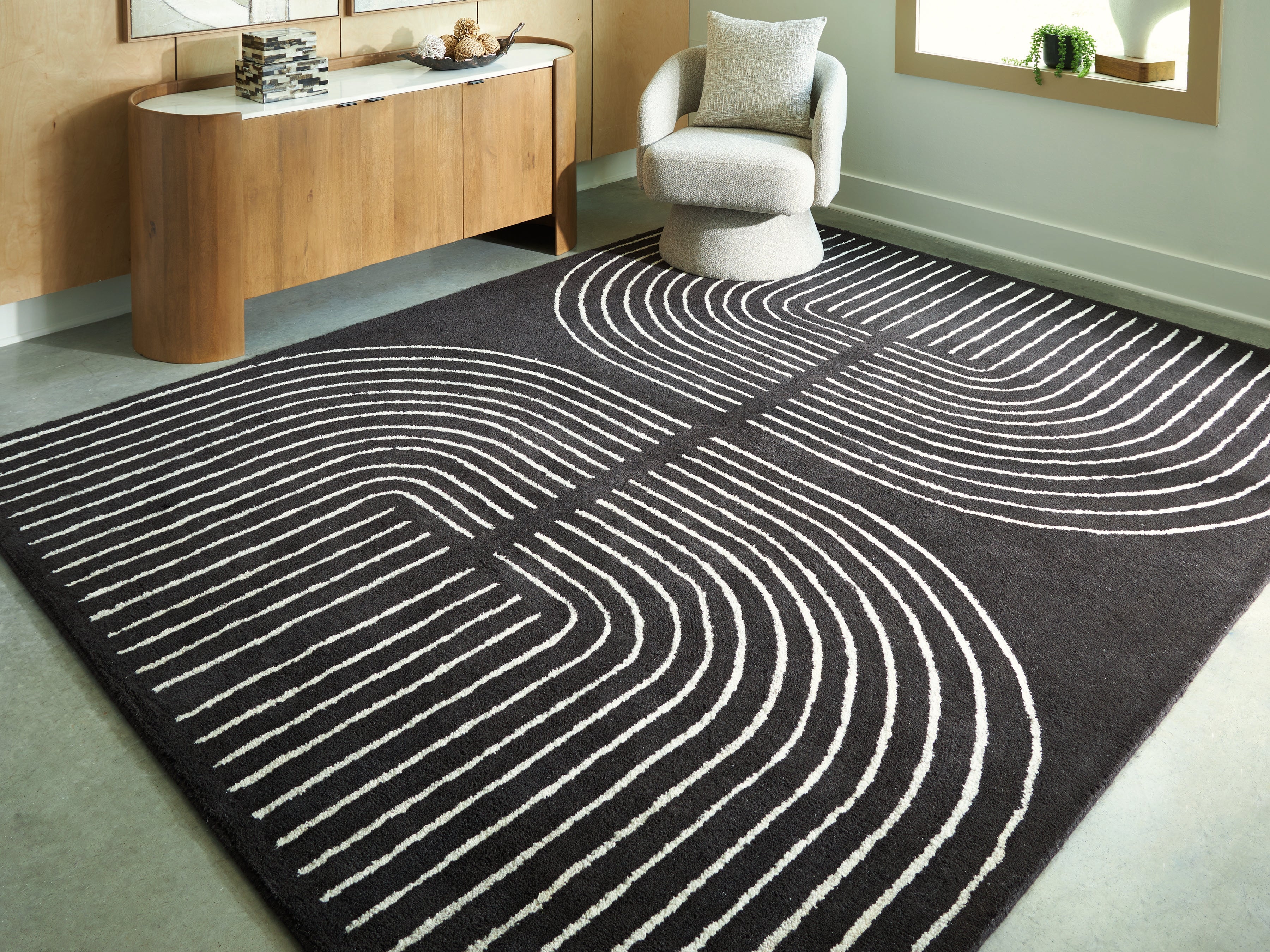 Diamond Furniture - Ashley Furniture - Eldonmore 7'8" x 10' Area Rug - 7'8" x 10' Area Rug - R407571