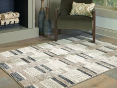 Diamond Furniture - Ashley Furniture - Alstone 5'3" x 7' Area Rug - 5'3" x 7' Area Rug - R407732