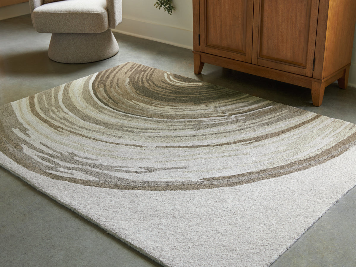 Diamond Furniture - Ashley Furniture - Rizwana 5' x 7' Area Rug - 5' x 7' Area Rug - R407762