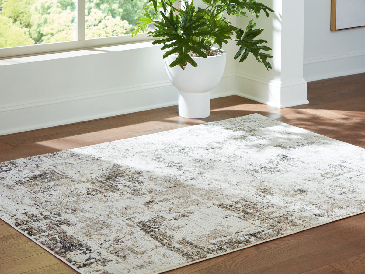 Diamond Furniture - Ashley Furniture - Barricland Medium Rug - Medium Rug - R408282