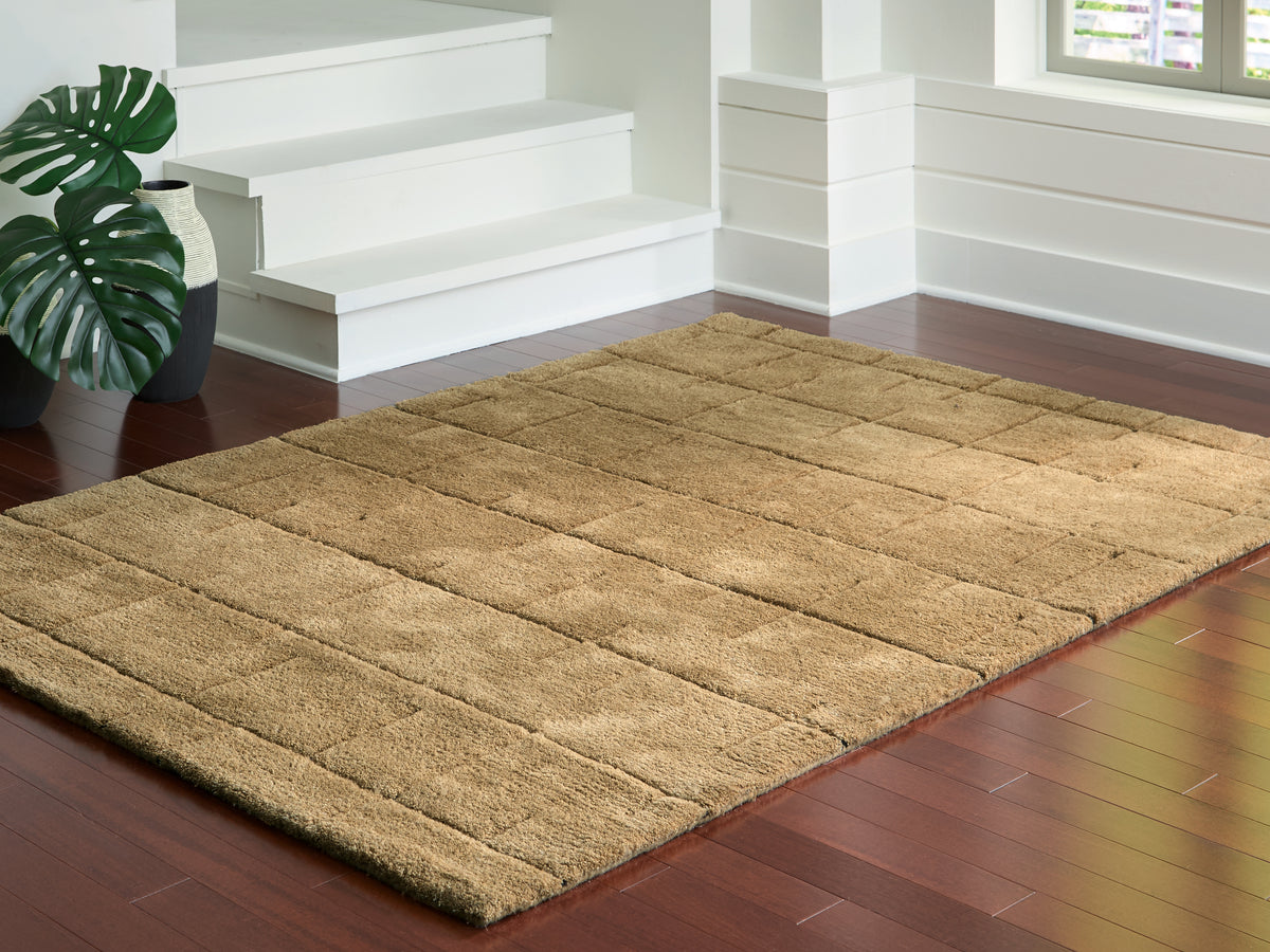 Diamond Furniture - Ashley Furniture - Luzmont Medium Rug - Medium Rug - R408372