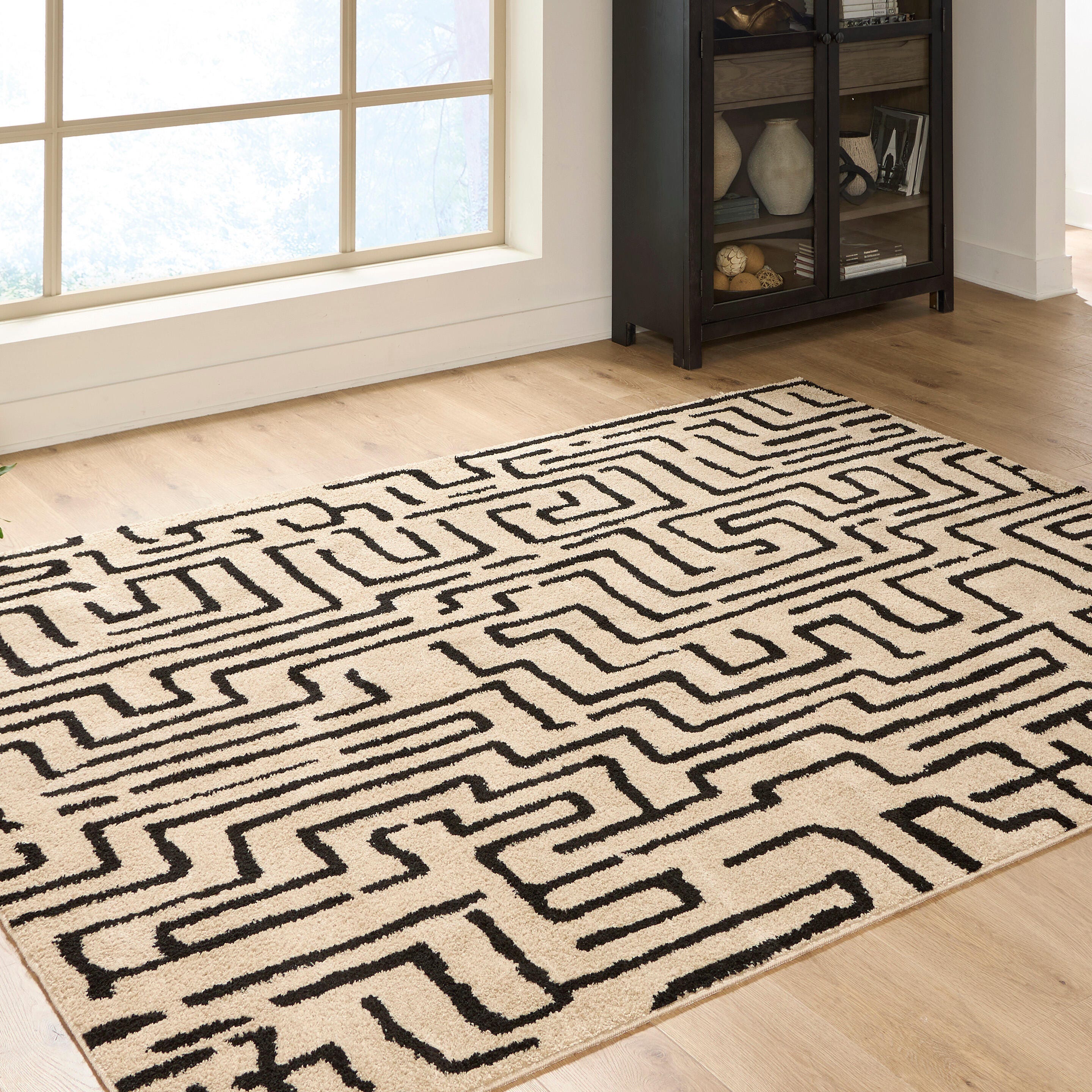 Diamond Furniture - Ashley Furniture - Timworth Washable Large Rug - Washable Large Rug - R408601
