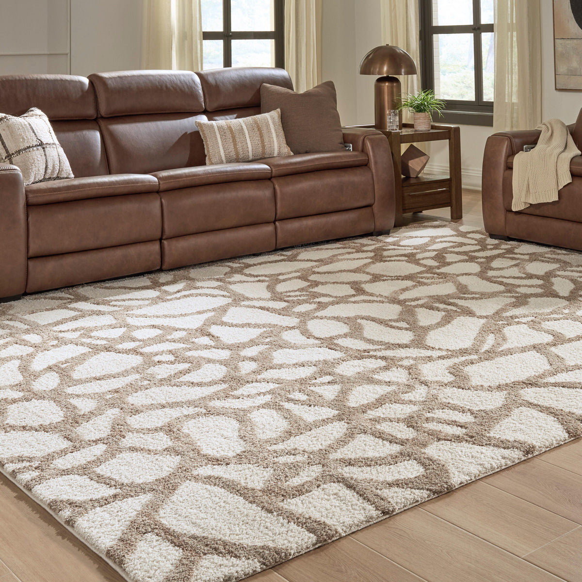 Diamond Furniture - Ashley Furniture - Wessonland Extra Large Rug - Extra Large Rug - R408650