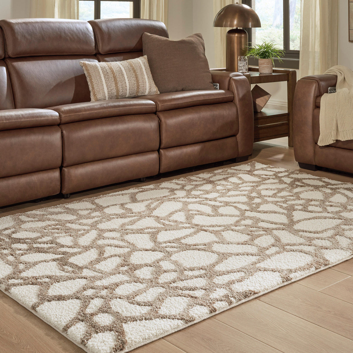 Diamond Furniture - Ashley Furniture - Wessonland Medium Rug - Medium Rug - R408652