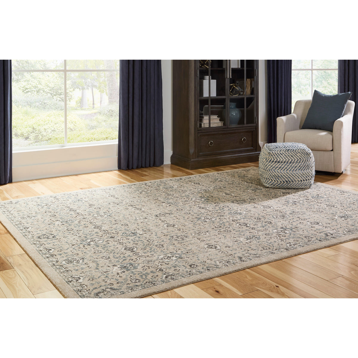 Diamond Furniture - Ashley Furniture - Jessmen Large Rug - Large Rug - R408751