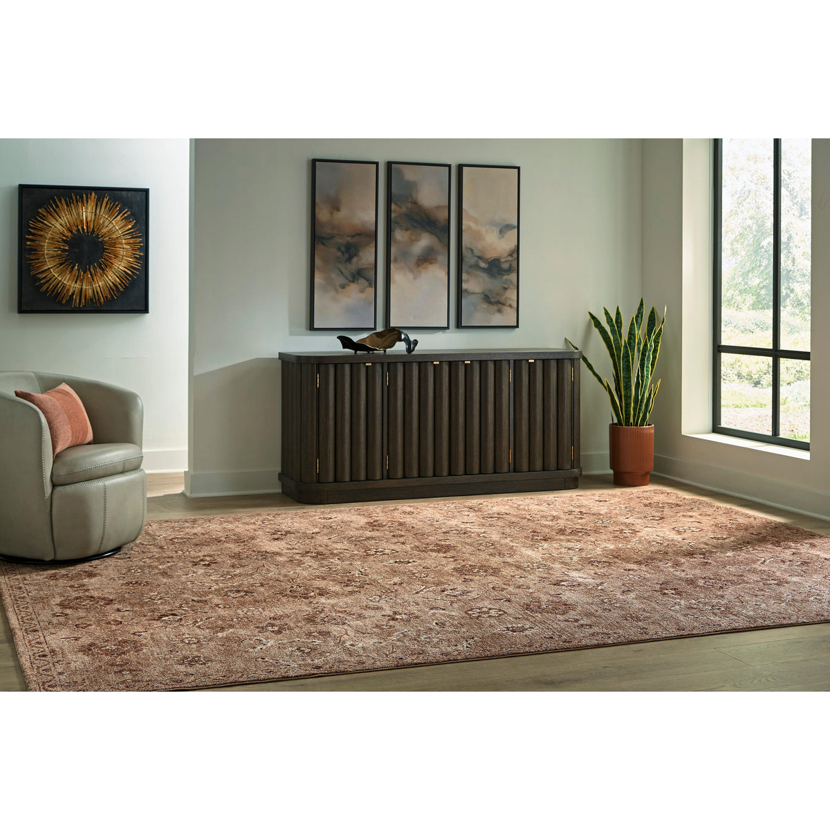 Diamond Furniture - Ashley Furniture - Wellsmore Extra Large Rug - Extra Large Rug - R408760