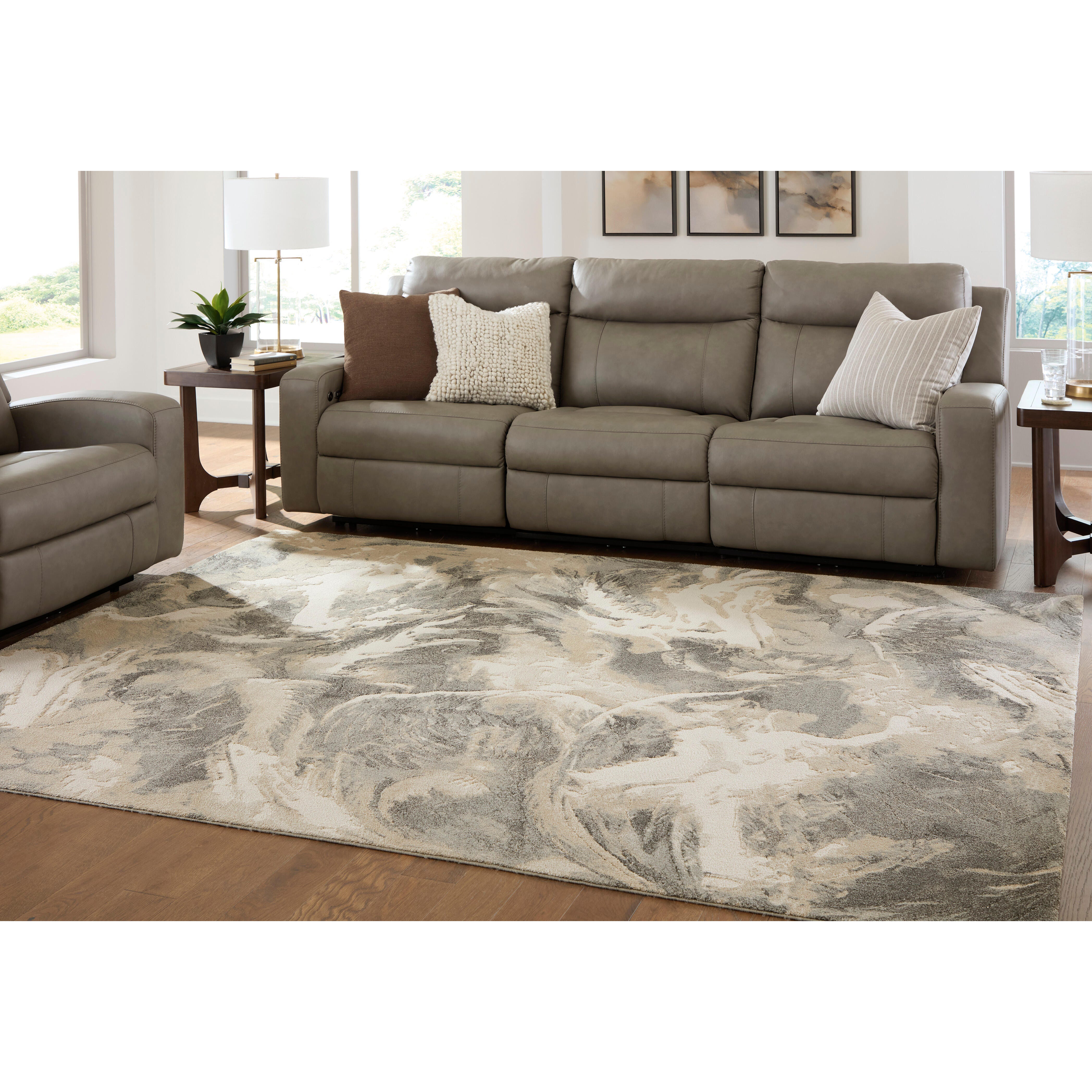 Diamond Furniture - Ashley Furniture - Jairlett Large Rug - Large Rug - R408801