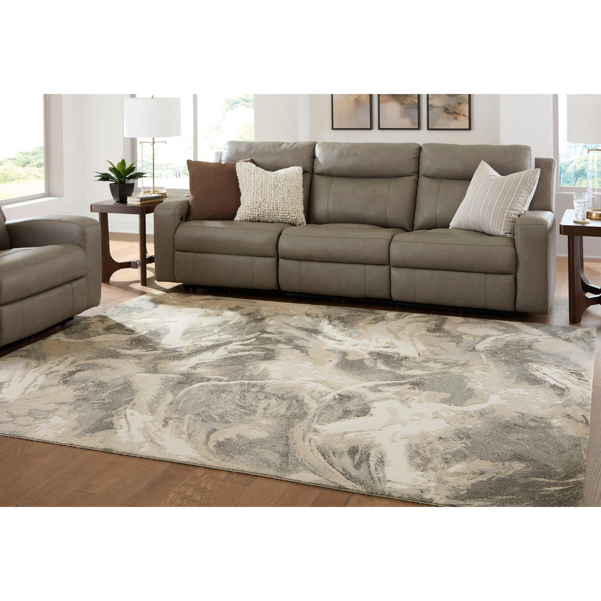Diamond Furniture - Ashley Furniture - Jairlett Large Rug - Large Rug - R408801