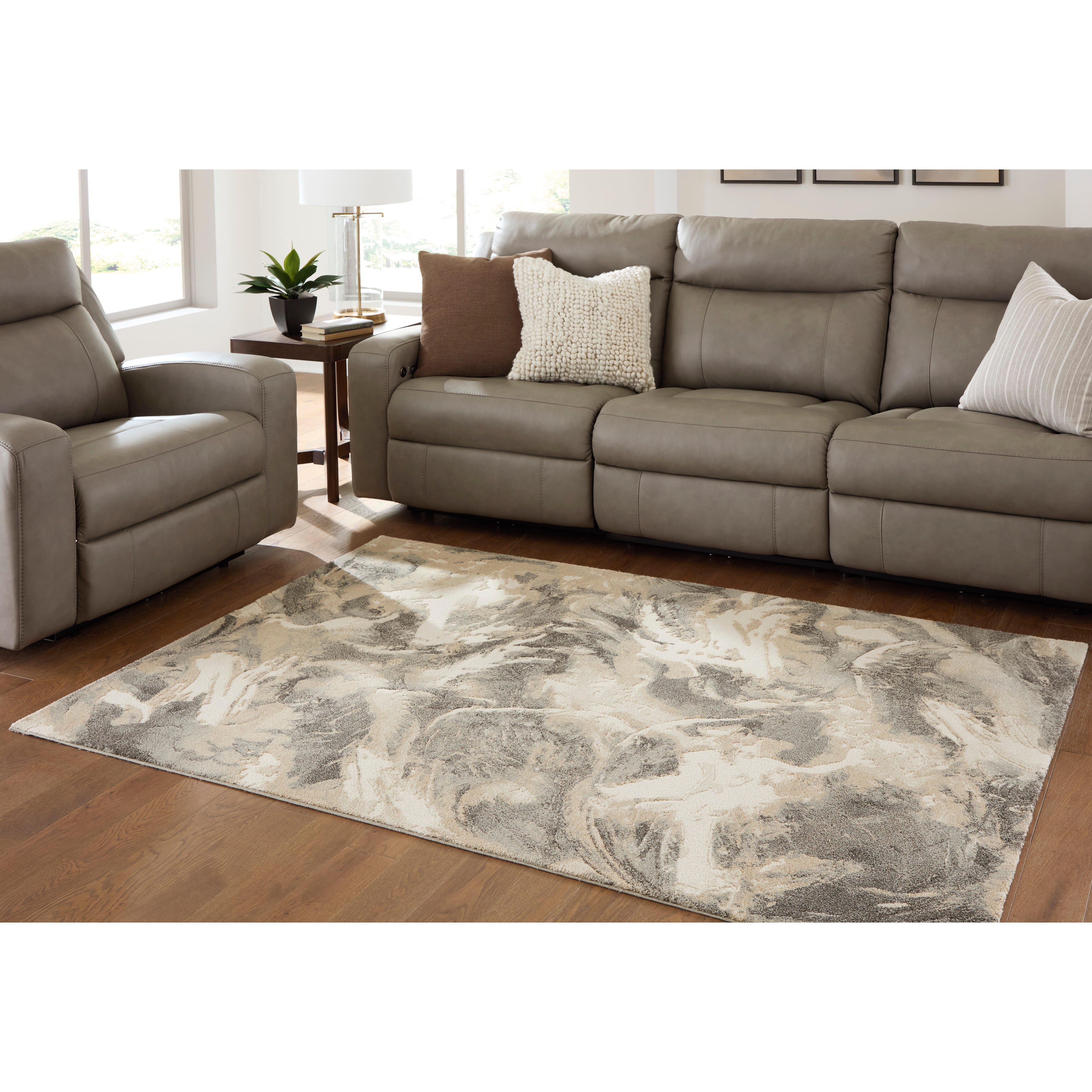Diamond Furniture - Ashley Furniture - Jairlett Medium Rug - Medium Rug - R408802