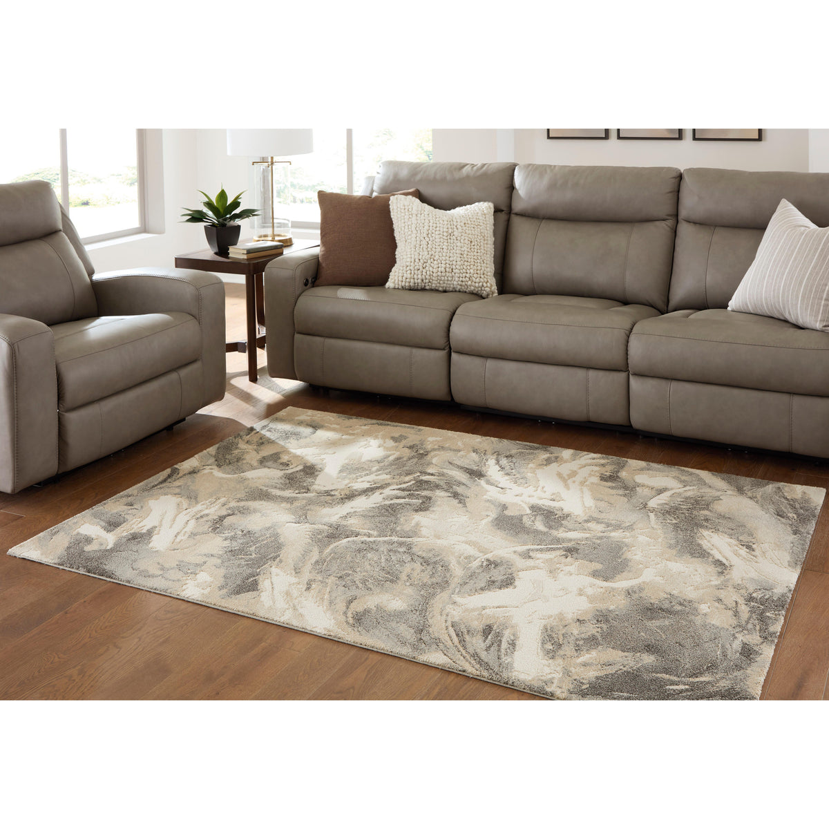 Diamond Furniture - Ashley Furniture - Jairlett Medium Rug - Medium Rug - R408802