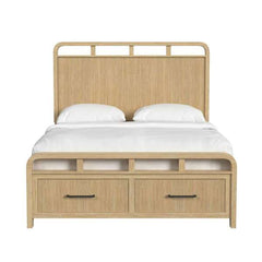 Queen Storage Bed in Natural