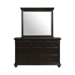 Dresser & Mirror Set Black