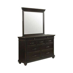 Dresser & Mirror Set Black