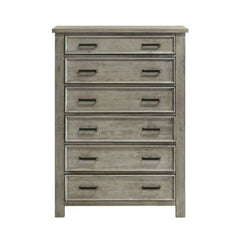 6-Drawer Chest in Drift Grey