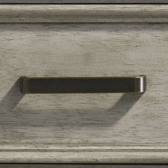 3-Drawer Nightstand in Drift Grey