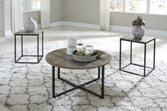 Diamond Furniture - Ashley Furniture - Wadeworth Table (Set of 3) - Occasional Table Set (3/CN) / Two-tone - T103-213