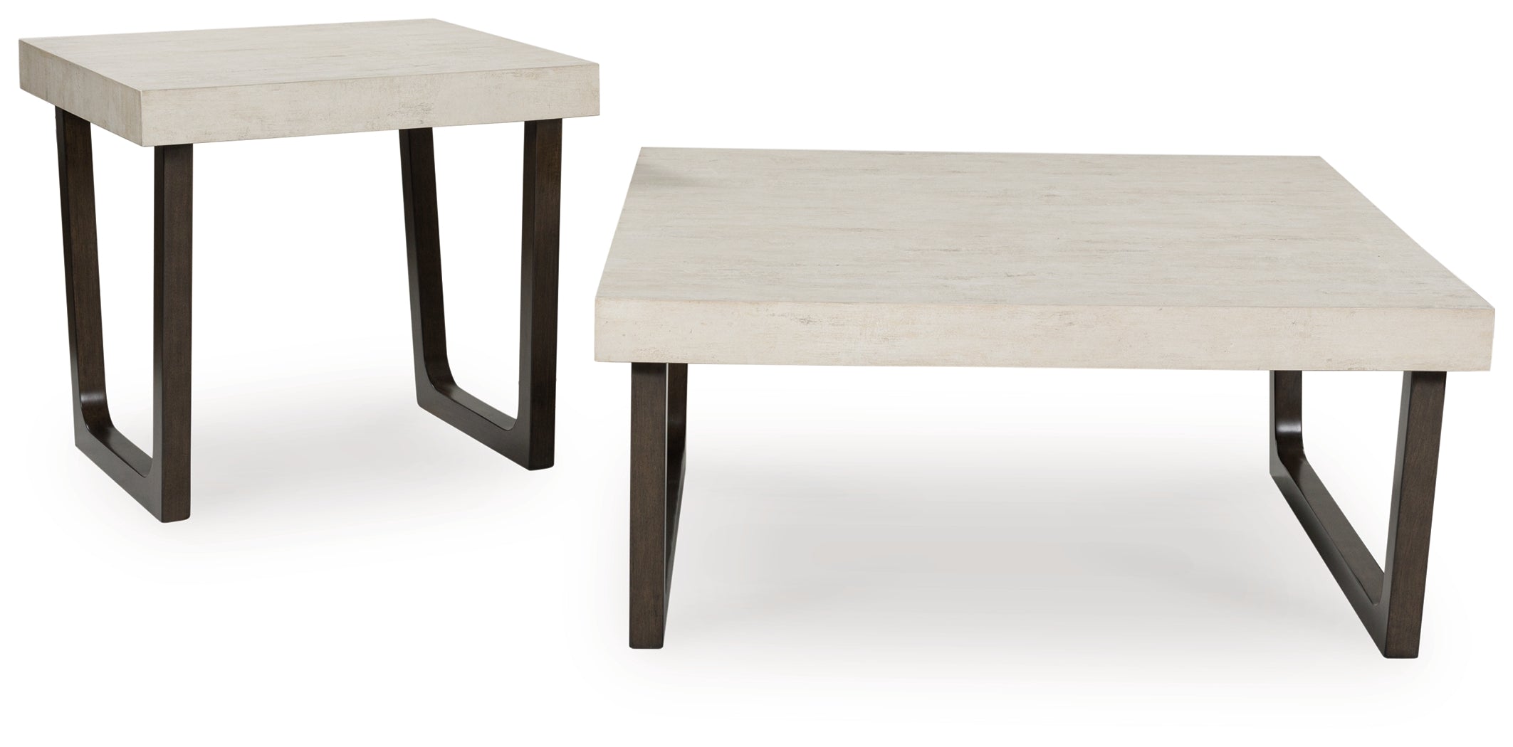 Diamond Furniture - Ashley Furniture - Westenfort Table (Set of 2) - Occasional Table Set (Set of 2) / Espresso/Gray - T202-12