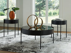 Diamond Furniture - Ashley Furniture - Ardoline Table (Set of 3) - Occasional Table Set (3/CN) / Black - T280-13