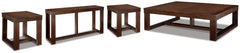 Diamond Furniture - Ashley Furniture - Watson Coffee Table and 2 End Tables with Console - Coffee Table and 2 End Tables with Console - T481T1
