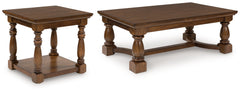 Diamond Furniture - Ashley Furniture - Sturlayne Coffee Table and End Table - Coffee Table and End Table - T609T1