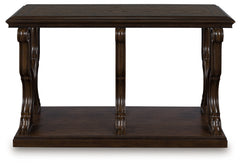 Diamond Furniture - Ashley Furniture - Maylee Sofa Table - Sofa Table / Dark Brown - T647-4