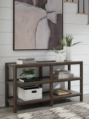 Diamond Furniture - Ashley Furniture - Kallenny Sofa Table - Sofa Table / Brown/Gray - T669-4