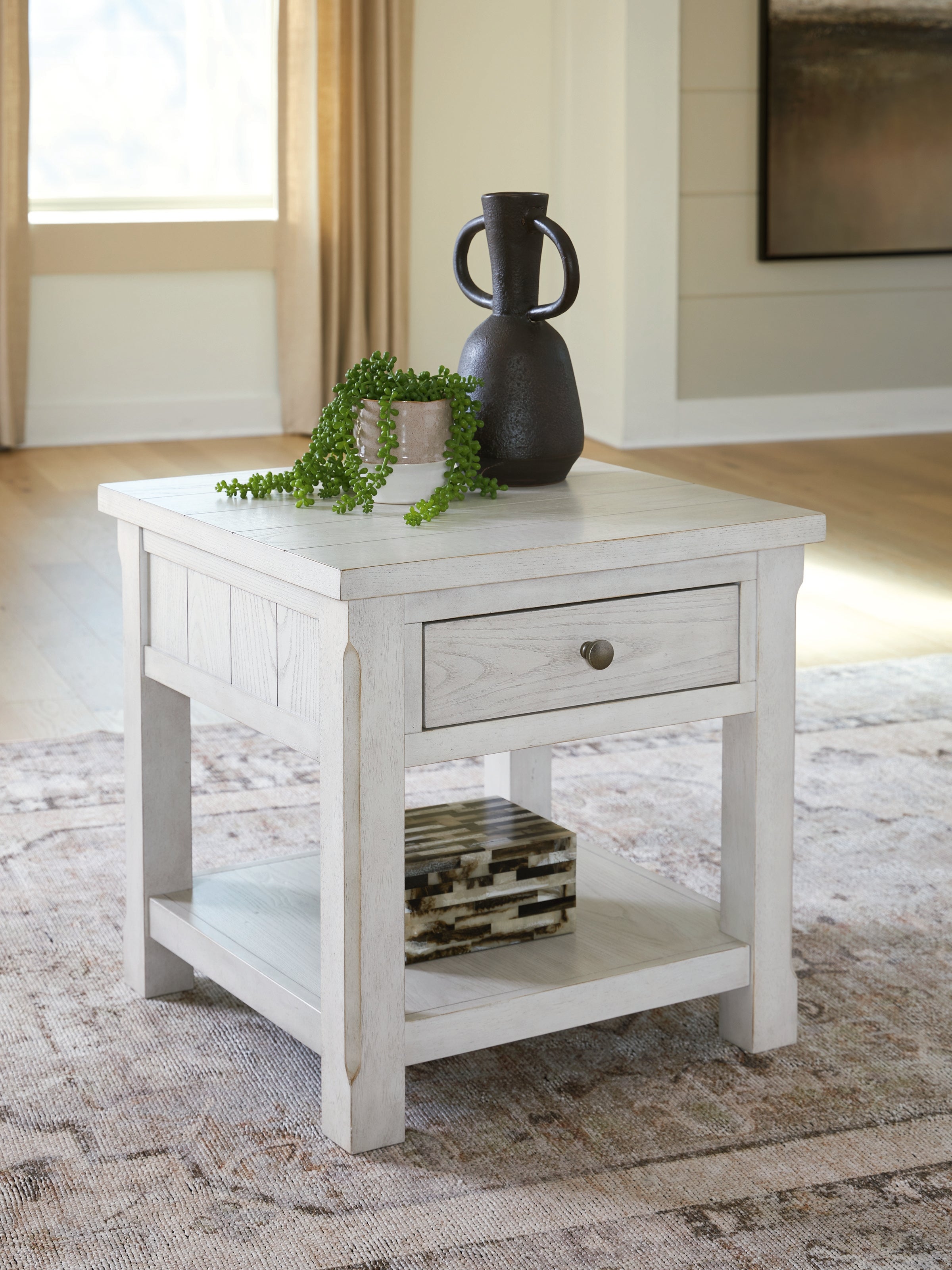 Diamond Furniture - Ashley Furniture - Robbinsdale End Table - Square End Table - T729-2