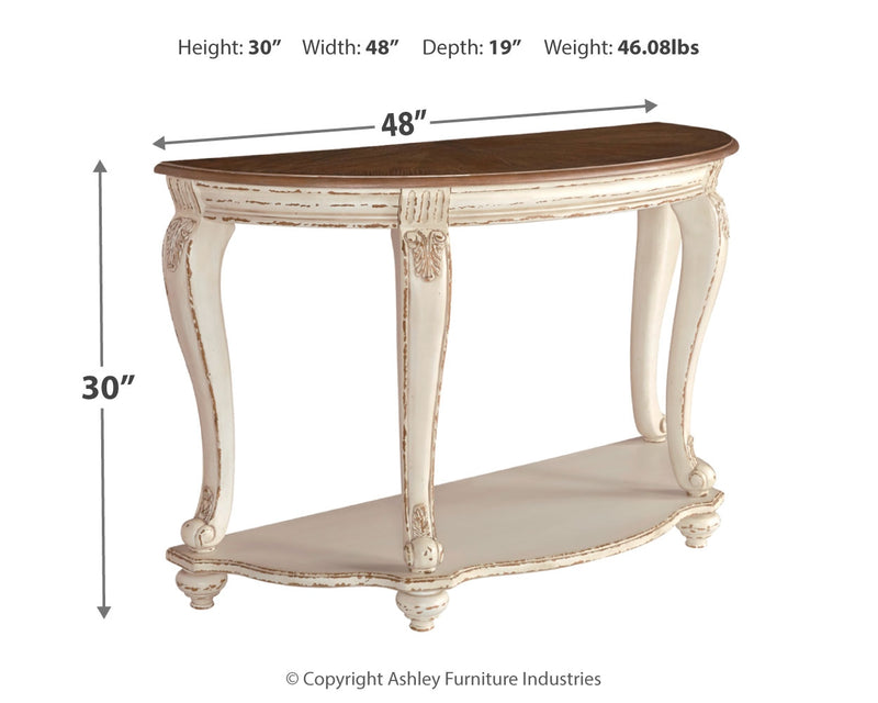 Realyn Sofa Table