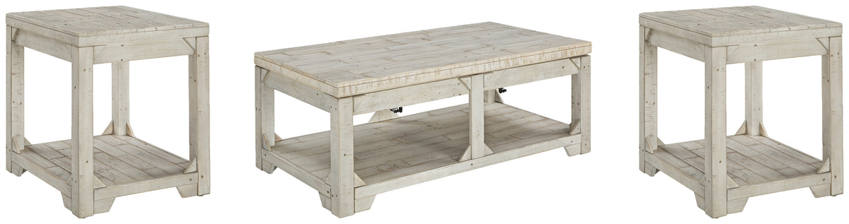 Diamond Furniture - Ashley Furniture - Fregine Coffee Table and 2 End Tables - Coffee Table and 2 End Tables - T755T1