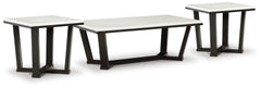 Diamond Furniture - Ashley Furniture - Fostead Coffee Table and 2 Ends - Coffee Table and 2 Ends - T770T1