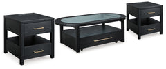 Diamond Furniture - Ashley Furniture - Winbardi Coffee Table and 2 End Tables - Coffee Table and 2 End Tables - T786T1