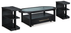 Diamond Furniture - Ashley Furniture - Winbardi Coffee Table and 2 Chairside End Tables - Coffee Table and 2 Chairside End Tables - T786T2