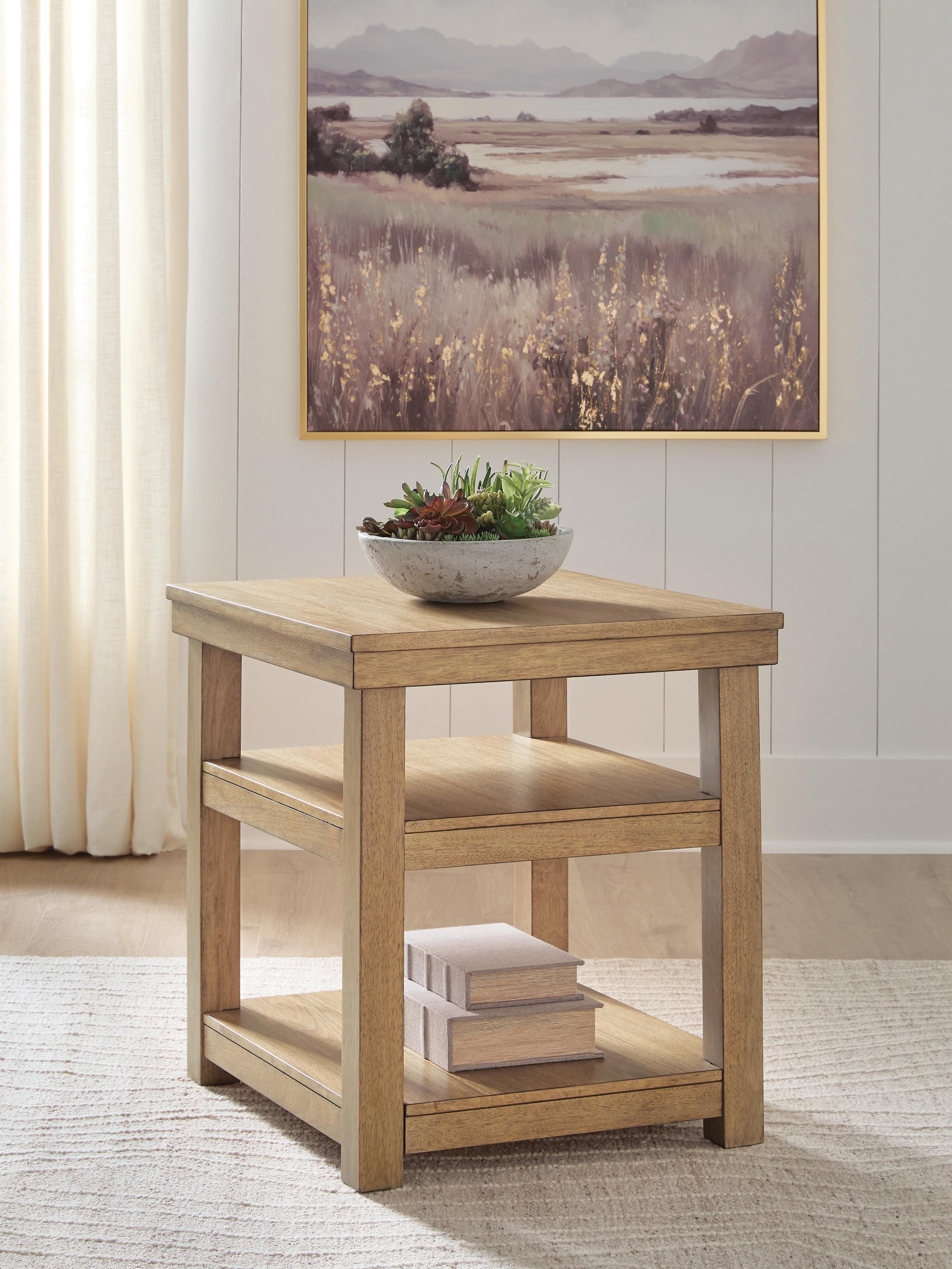 Diamond Furniture - Ashley Furniture - Wittenmyer End Table - Rectangular End Table - T794-3