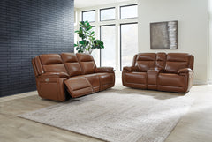 Healy Pier Power Reclining Sofa and Loveseat
