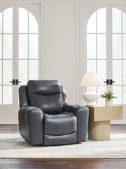 Diamond Furniture - Ashley Furniture - Next Move Living Room - PWR REC Sofa with ADJ Headrest / Admiral - PCU1210015