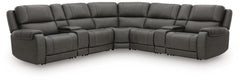 Diamond Furniture - Ashley Furniture - 5Z - Pittson 7-Piece Power Reclining Sectional - 7-Piece Power Reclining Sectional - PCU12600S7
