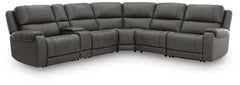 Diamond Furniture - Ashley Furniture - 5Z - Pittson 6-Piece Power Reclining Sectional - 6-Piece Power Reclining Sectional - PCU12600S12
