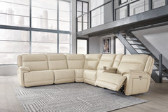 Diamond Furniture - Ashley Furniture - Double Deal Sectional - 4-Piece Reclining Sectional / Almond - U13001S6
