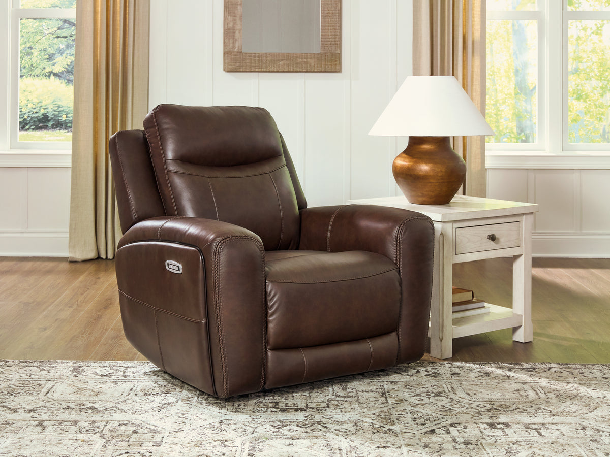 Diamond Furniture - Ashley Furniture - Gravier Power Recliner - PWR Recliner/ADJ Headrest - U1330113