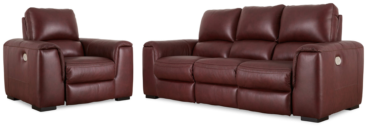 Diamond Furniture - Ashley Furniture - Alessandro Reclining Sofa and Recliner - Reclining Sofa and Recliner - U25501U1
