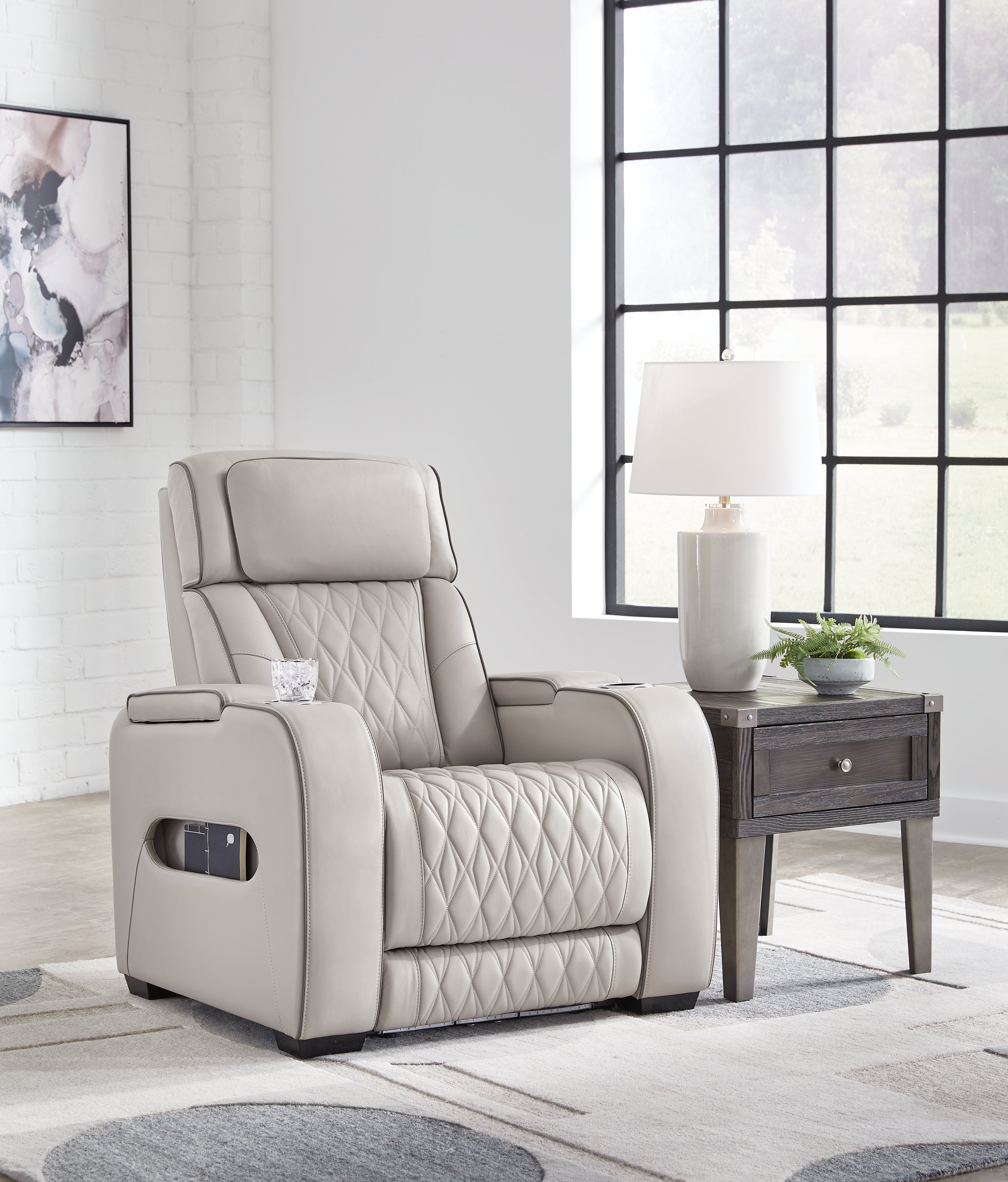 Boyington Power Reclining Sofa, Loveseat and Recliner