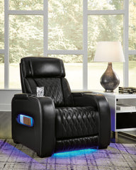 Diamond Furniture - Ashley Furniture - Boyington Living Room - PWR Recliner/ADJ Headrest / Gray - U2710513
