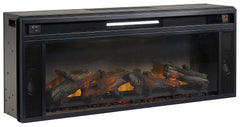 Diamond Furniture - Ashley Furniture - Entertainment Accessories Fireplace Insert - Fireplace Insert / Black - W100-12