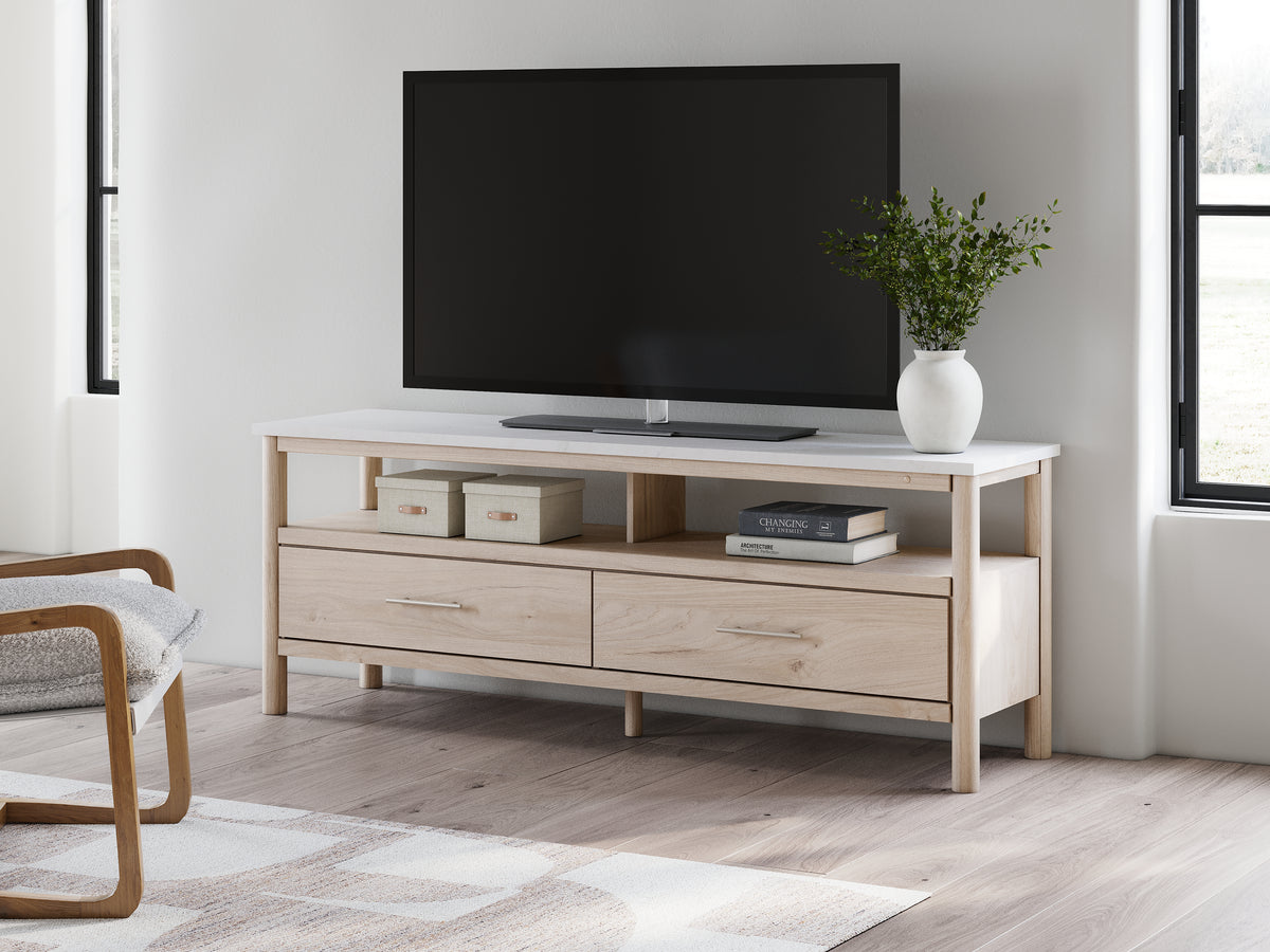 Diamond Furniture - Ashley Furniture - Cadmori TV Stand - 72" / Brown - W2614-68