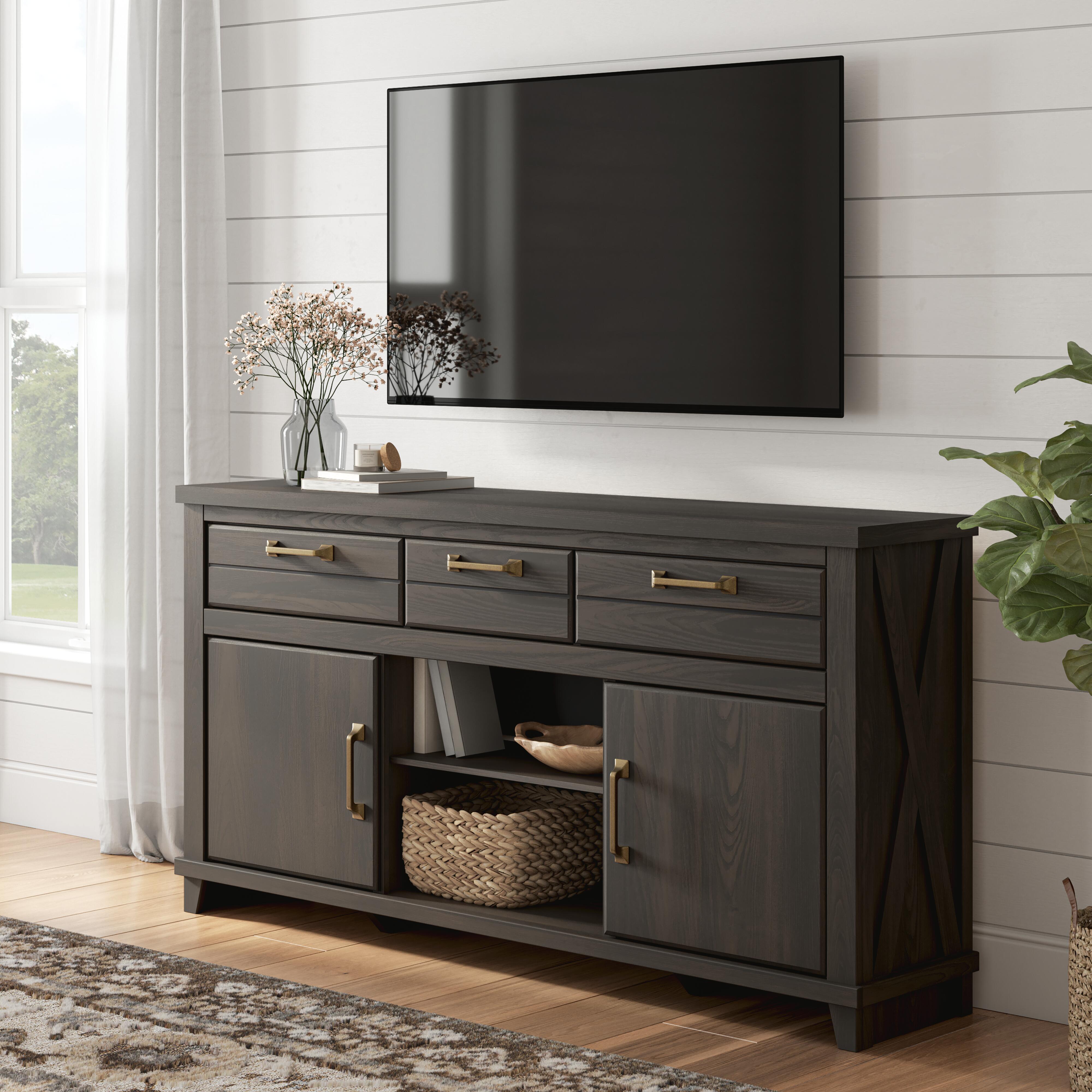 Diamond Furniture - Ashley Furniture - Brazen Valley 71" TV Stand - 71" - W2648-268
