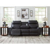 Manual Reclining Sofa and Loveseat