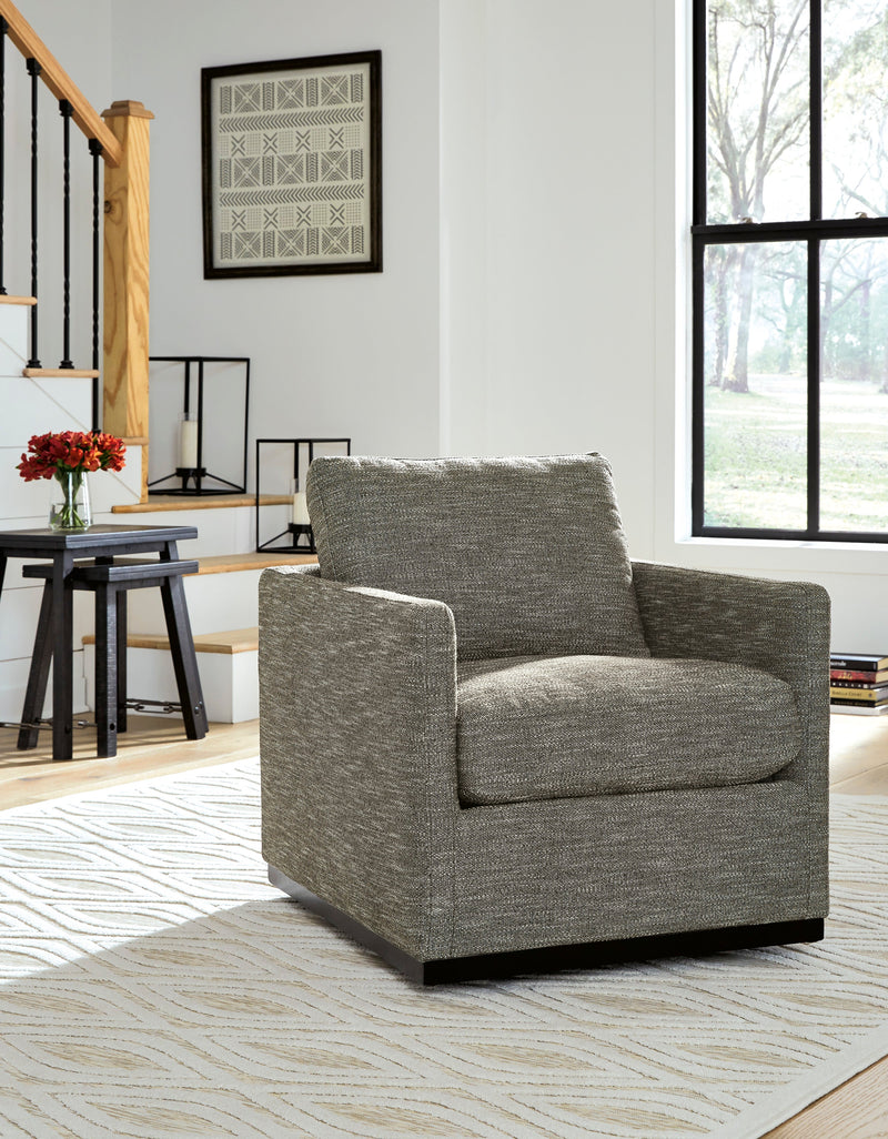 Grona Swivel Accent Chair - Diamond Furniture