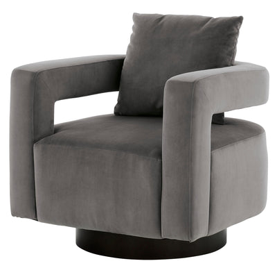 Alcoma Swivel Accent Chair - Diamond Furniture