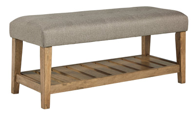 Cabellero Upholstered Accent Bench - Diamond Furniture